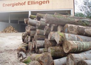 Lagerung im Energiehof